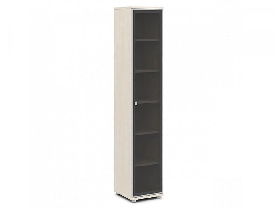 Кабинет для руководителя Vasanta V-506 Шкаф со стеклом в алюминиевом профиле