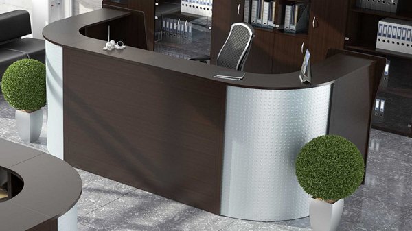 Стойка-ресепшн для офиса ЭДЕМ-2
