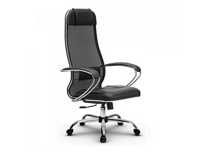 Кресло руководителя МЕТТА В-1m-5/K116 хром 17833