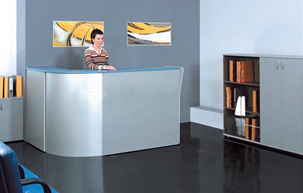 Стойка-ресепшн для офиса ЭДЕМ-2 - вид 5
