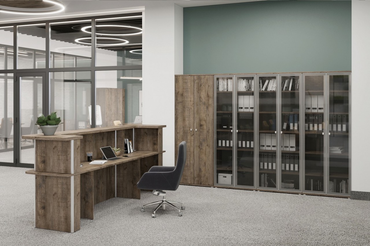 Стойка-ресепшн для офиса Vasanta - вид 3