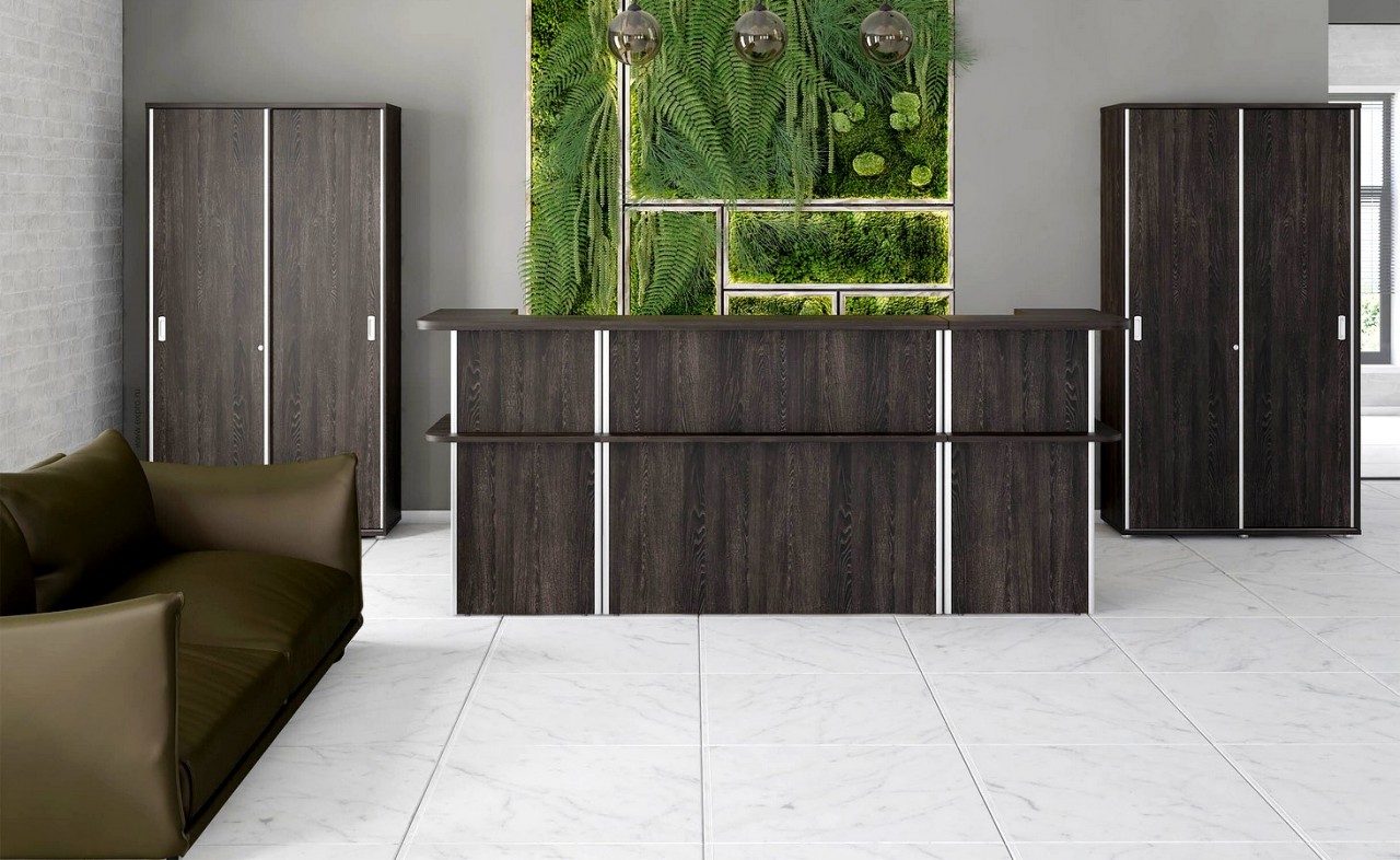 Стойка-ресепшн для офиса Vasanta - вид 7