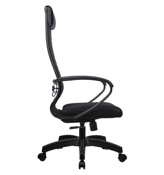 Чёрное кресло руководителя МЕТТА Комплект 21 Pl тр - вид 4