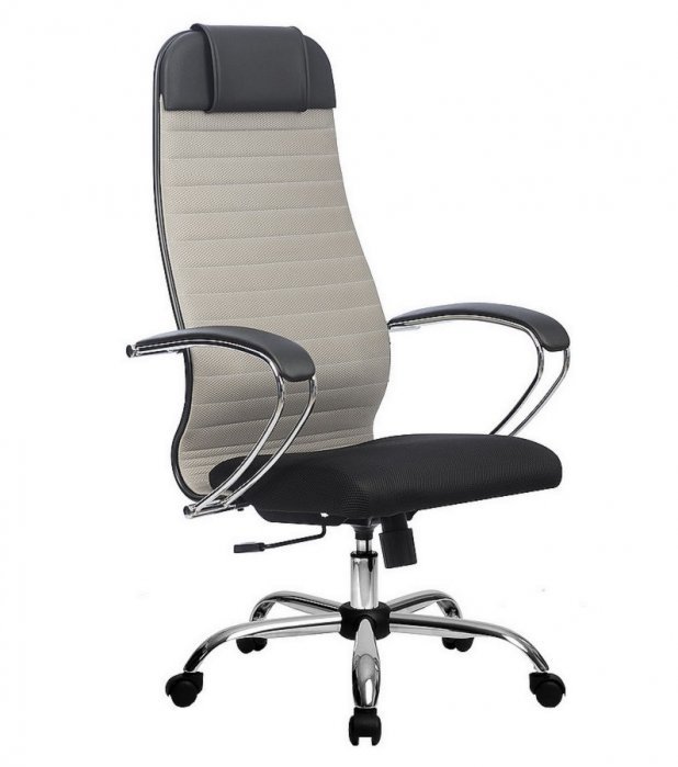 Чёрное кресло руководителя МЕТТА Комплект21 Ch ов - вид 6