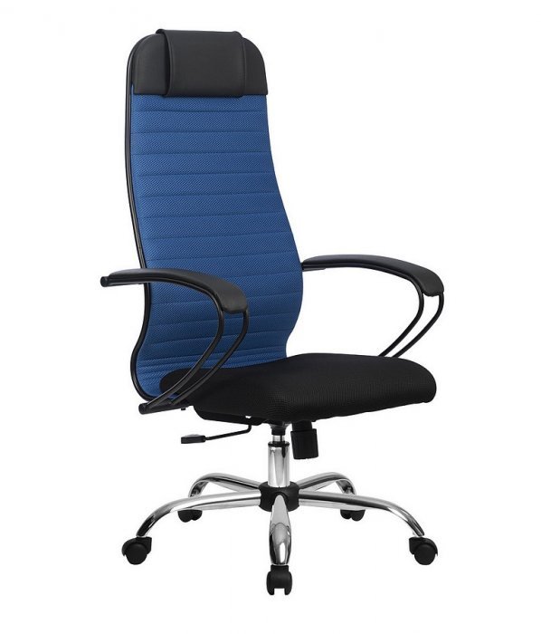 Чёрное кресло руководителя МЕТТА Комплект21 Ch ов - вид 7